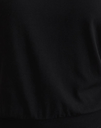 Dyilla Arrow Neck Top in Black