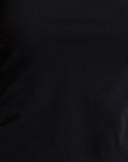 Tokiwa Asymmetric Shoulder Tee in Black